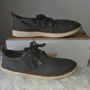 Timberland Men's Hookset Low Lace-up Dark Green Sneaker US 6.5